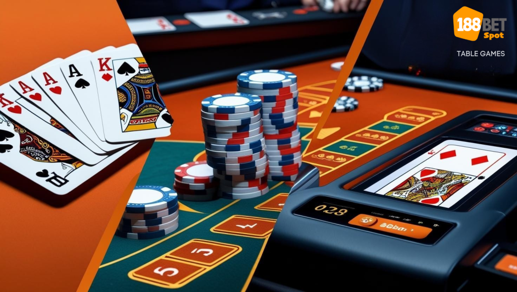Chiến thuật chơi Table Games 188Bet