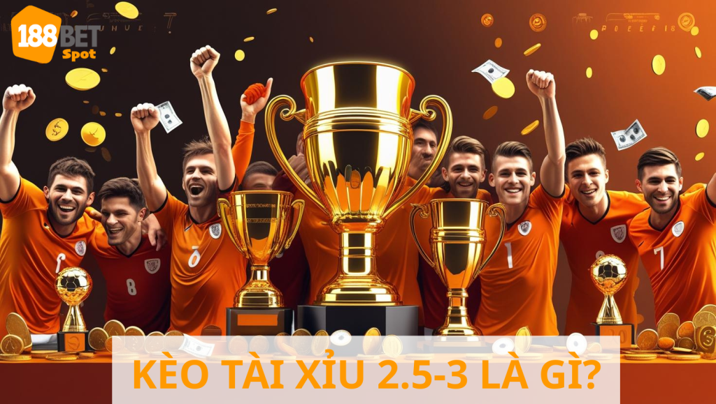 Kèo tài xỉu 2.5-3 là gì
